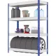 Стеллаж металлический MZ_МКФ15614-2.5   груз. 4 полки 1525х610х2500