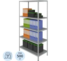 Стеллаж металлический Cobalt Shelf MS200KD/100x50/5
