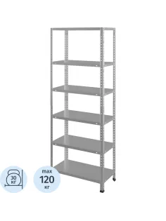 Стеллаж ES 160KD/60х30/6 оцинк