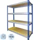 Стеллаж металлический MZ_МКФ18614-2.5   груз. 4 полки 1830х610х2500