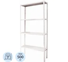 Стеллаж металлический P_МС-15/47 с 4-мя полками 700х400х1500