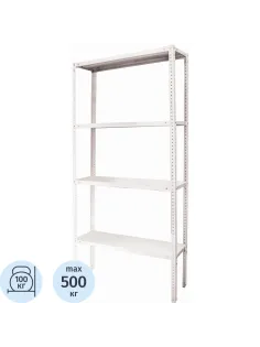 Стеллаж металлический P_МС-15/47 с 4-мя полками 700х400х1500
