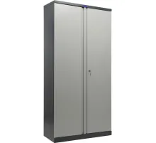 Шкаф для бумаг Cobalt Office 18 антрацит/серый (R7043/7038) 915х370х1830
