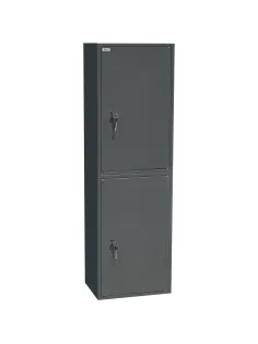 Шкаф для бумаг металлический Комус Мебель TSL-127/2M, 460х340х1272мм