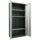 Шкаф для бумаг Cobalt Office 18 антрацит/серый (R7043/7038) 915х370х1830