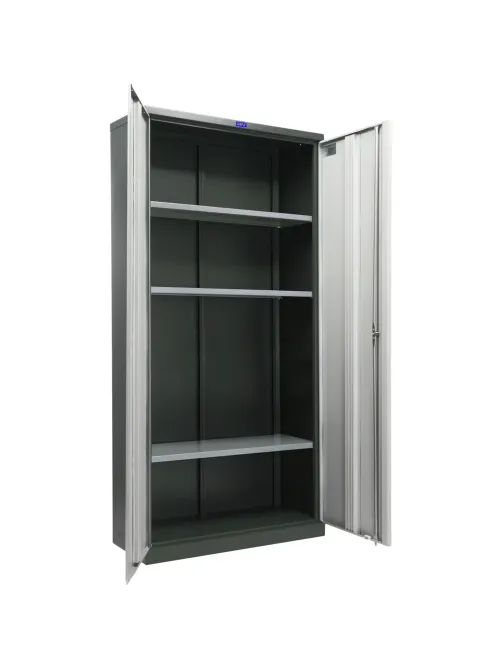 Шкаф для бумаг Cobalt Office 1891 антрацит/серый (R7043/7038) 915х458х1830