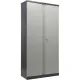 Шкаф для бумаг Cobalt Office 1891 антрацит/серый (R7043/7038) 915х458х1830