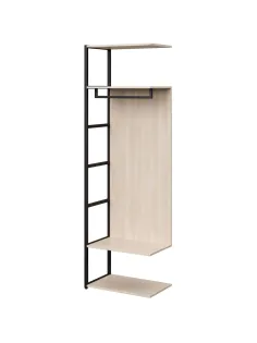 Секция гардеробная K-Loft 241H029 645х400х2105 дуб сканд/черный