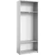 Корпус гардероба Easy One каркас LT 22/16 768х367 серый В1997