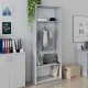 Корпус гардероба Easy One каркас LT 22/16 768х367 серый В1997