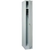 Шкаф для одежды металлический P_ШРМ11 1 дв. 300х500х1860