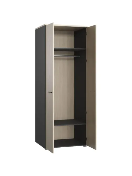 Корпус гардероба К-Loft 241H002 выс.2106 дуб скандин./графит