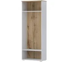 Корпус гардероба Комус Мебель К-Loft 241H010 786х420х2106 дуб натур/белый