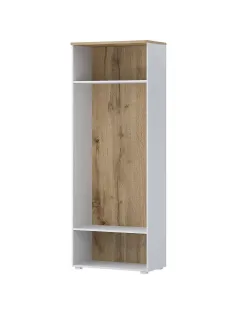 Корпус гардероба Комус Мебель К-Loft 241H010 786х420х2106 дуб натур/белый