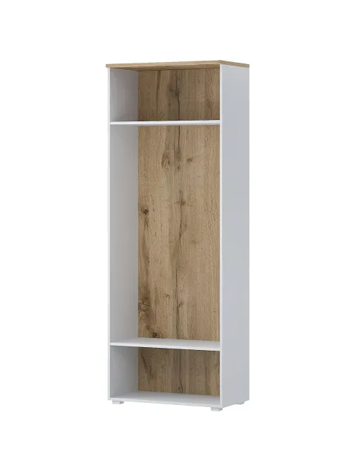 Корпус гардероба Комус Мебель К-Loft 241H010 786х420х2106 дуб натур/белый