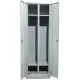 Шкаф для одeжды металлический CBNT_2L-B1A 600х500х1850 + полка для oбуви