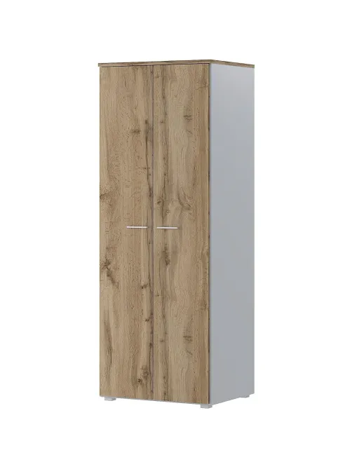 Корпус гардероба Комус Мебель К-Loft 241H002 786х616х2106 дуб натур/белый