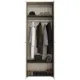 Корпус гардероба К-Loft 241H002 выс.2106 дуб скандин./графит