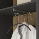 Гардероб узкий К-Loft 241H010 выс.2106 дуб натур./графит