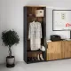 Гардероб узкий К-Loft 241H010 выс.2106 дуб натур./графит