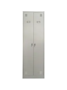 Шкаф для одeжды металлический CBNT_2L-B1A 600х500х1850 + полка для oбуви