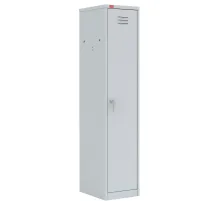 Шкаф для одежды металлический P_ШРМ21 1 дв. 400х500х1860