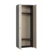 Корпус гардероба К-Loft 241H010 выс.2106 дуб скандин./графит