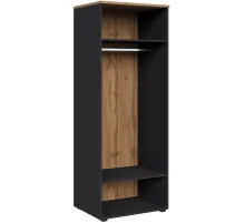 Корпус гардероба К-Loft 241H002 выс.2106 дуб натур./графит