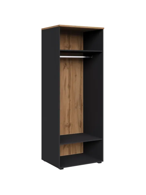 Корпус гардероба К-Loft 241H002 выс.2106 дуб натур./графит