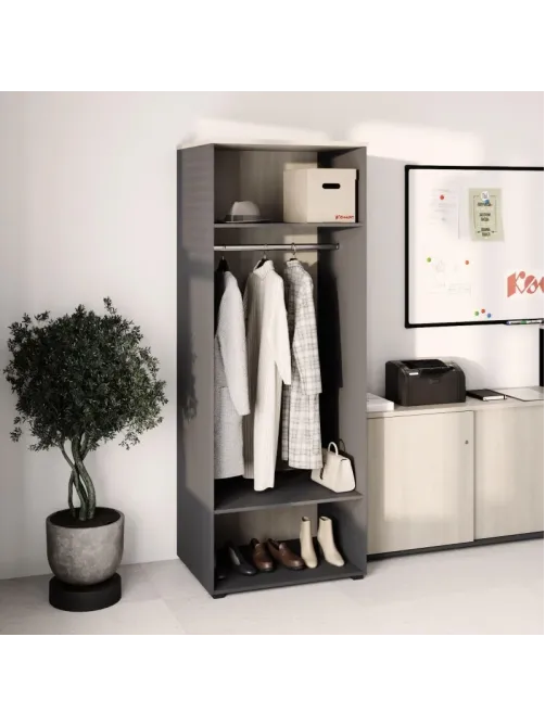 Корпус гардероба К-Loft 241H002 выс.2106 дуб скандин./графит