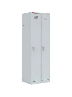 Шкаф для одежды металлический P_ШРМ22М 2 дв. 600х500х1860