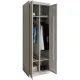 Шкаф для одежды металлический MZ_Шкаф ТМ 12-60 600х500х1830