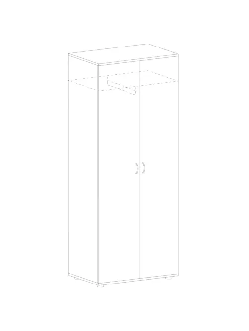 Гардероб IN Рондо Ш11 N6 ноче милано 804х450х2149