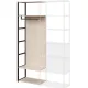 Секция гардеробная K-Loft 241H029 645х400х2105 дуб сканд/черный