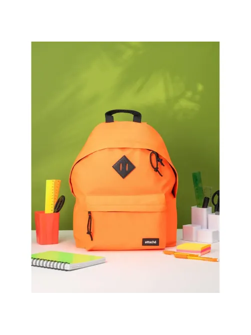 Рюкзак Attache Neon  универсальный оранжевый, размер 300x140x390