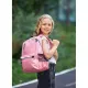 Рюкзак Smart экокожа, розовый