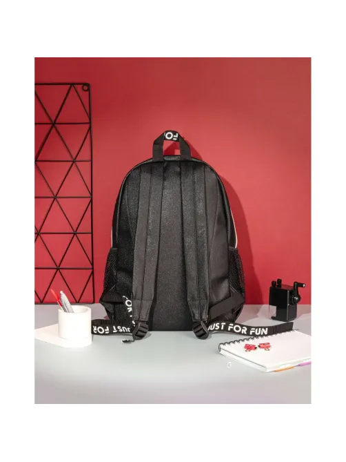 Рюкзак Smart экокожа, черный