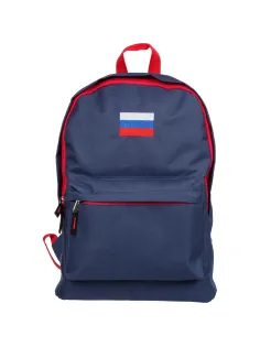 Рюкзак  синий с флагом