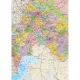 Карта настенная Россия политико-администр/1:4млн.2,17х1,60м,КН130