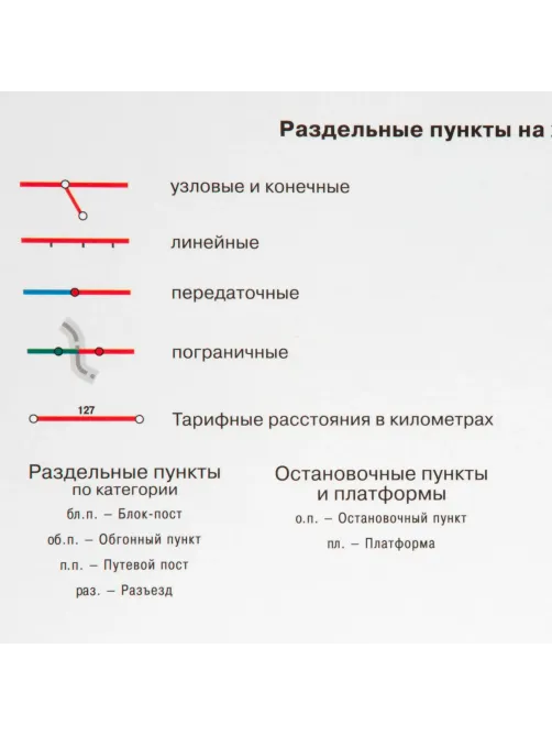Карта настенная Железные дороги России и сопредел.госуд.,1:3,7млн,2,33х1,58