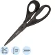 Ножницы Attache selection Jaguar 190 мм эргон.руч,покр.Titanium black