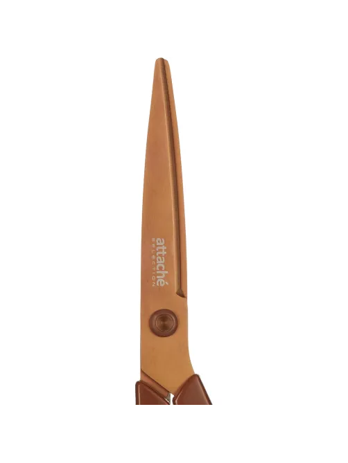 Ножницы Attache selection 3D, 210 мм,покрытие Titanium coffe,цвет кофе