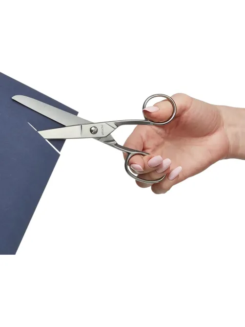 Ножницы Attache Metal 175 мм, ассиметричные ручки,цельнометаллические