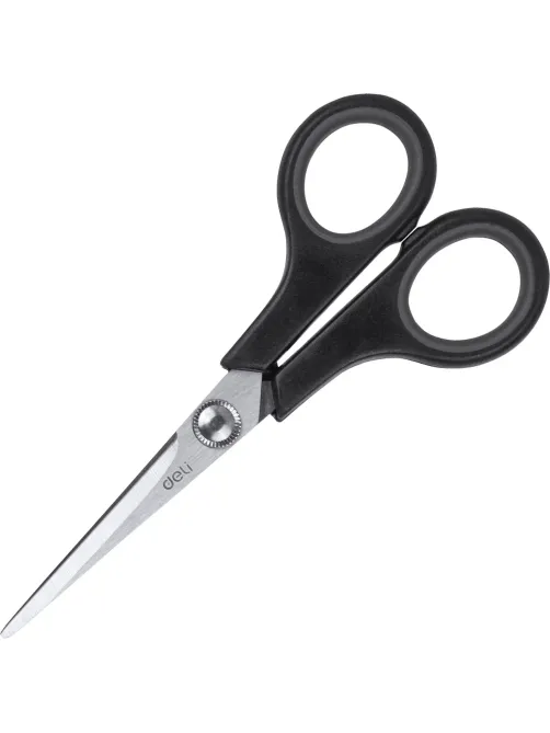 Ножницы Deli E6005 Soft-touch офисные 140мм сталь ассорти блистер
