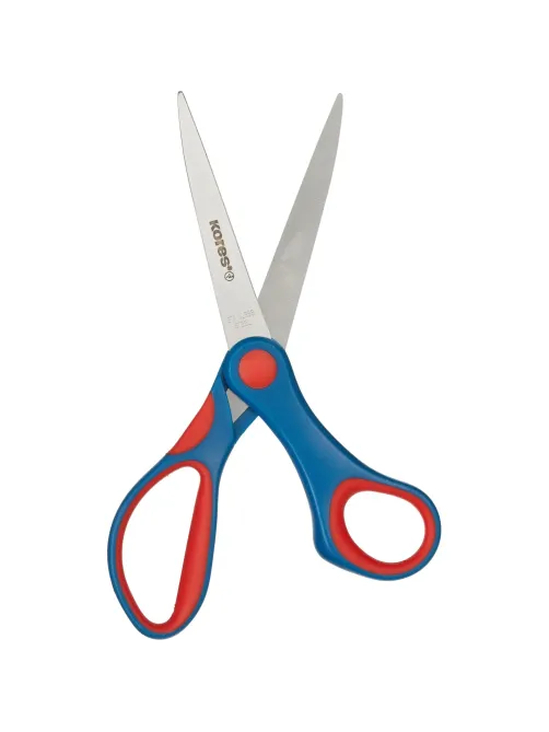 Ножницы Kores Softgrip 170 мм с пласт.прорезин.анатом.руч.цв.вассорт