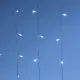 Электрогирлянда Дождь 2x3 м 600LED мерц. IP44 отсоед. нити, хол.бел.HD-YW03