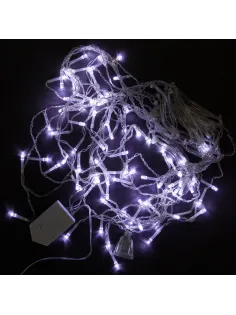 Гирлянда светодиодная Бахрома 3 х 0.5 м , IP20,80 LED, бел, 8 реж, 3556845