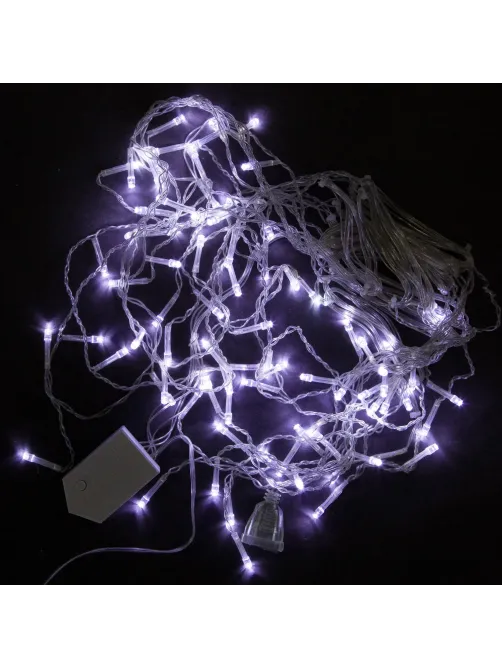 Гирлянда светодиодная Бахрома 3 х 0.5 м , IP20,80 LED, бел, 8 реж, 3556845
