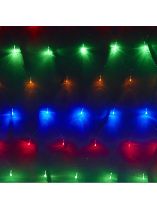 Гирлянда светодиодная мультик,240LED (2х3м)прозр провод IP20 SW-XMAXIn-0004