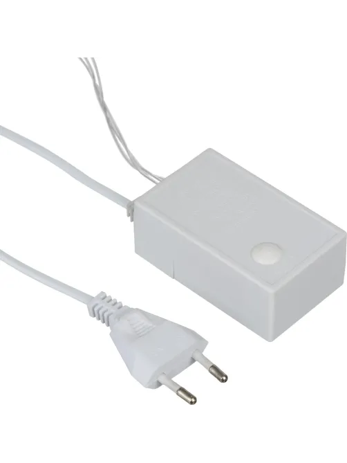 Гирлянда светодиодная бахрома голубой 200LED (2,4x0,6м)IP65 SW-XMAXOut-0014